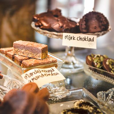 Minas chokladstudio i Trolle Ljungby är ett mecka för chokladälskare. Foto: Eva Gyllenberg