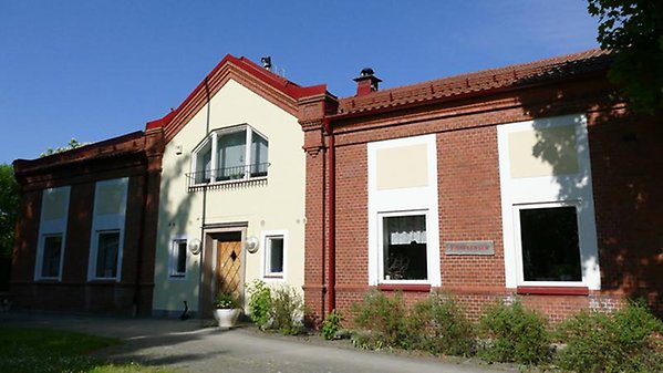 Bjerevångens förskola i Everöd, exteriört.